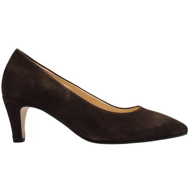 GABOR 301401 DRESS SHOE - BROWN SUEDE